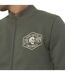 Sweat homme col montant en molleton avec print devant & dos Vondutch-3