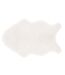 Tapis imitiation fourrure enfant Douceur - L. 60 x l. 90 cm - Blanc-1