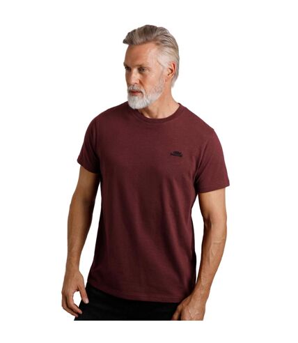 Mens logo natural cotton t-shirt port Weird Fish