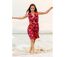 Robe courte femme été Melyna taille Empire Coton Du Monde-2
