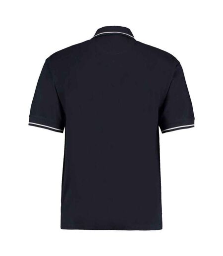 Kustom Kit Mens Polo Shirt (Navy/White)