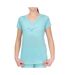 T-shirt Bleu Clair Femme Mizuno Impulse - XS