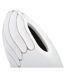 Vase Design en Relief Lines 34cm Blanc-5