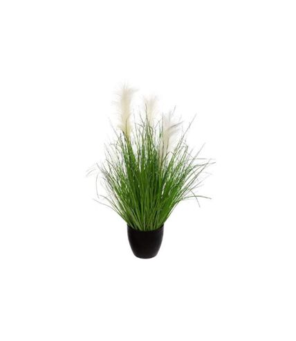 Plante Artificielle en Pot Herbes Folles 70cm Vert