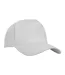 Casquette De Baseball Motif/style 5 Panneaux Classic Blanc Flexfit-4