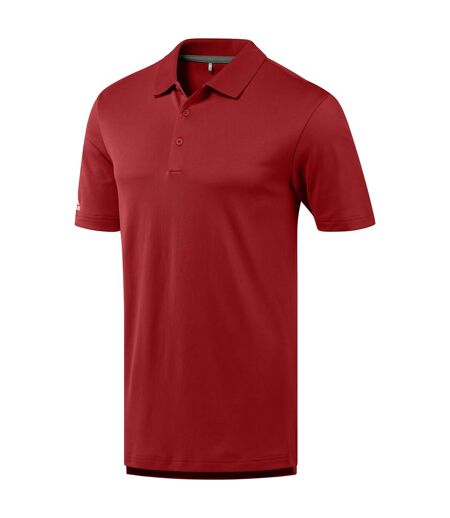 Adidas Mens Performance Polo Shirt (Collegiate Red) - UTRW6133