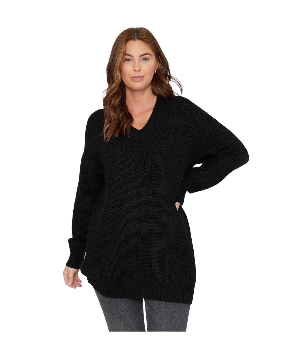 Sweat Manches Longues Femme Noir Be You-2