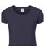 Womens/ladies Iconic 190 T-shirt Deep Navy Fruit Of The Loom-2