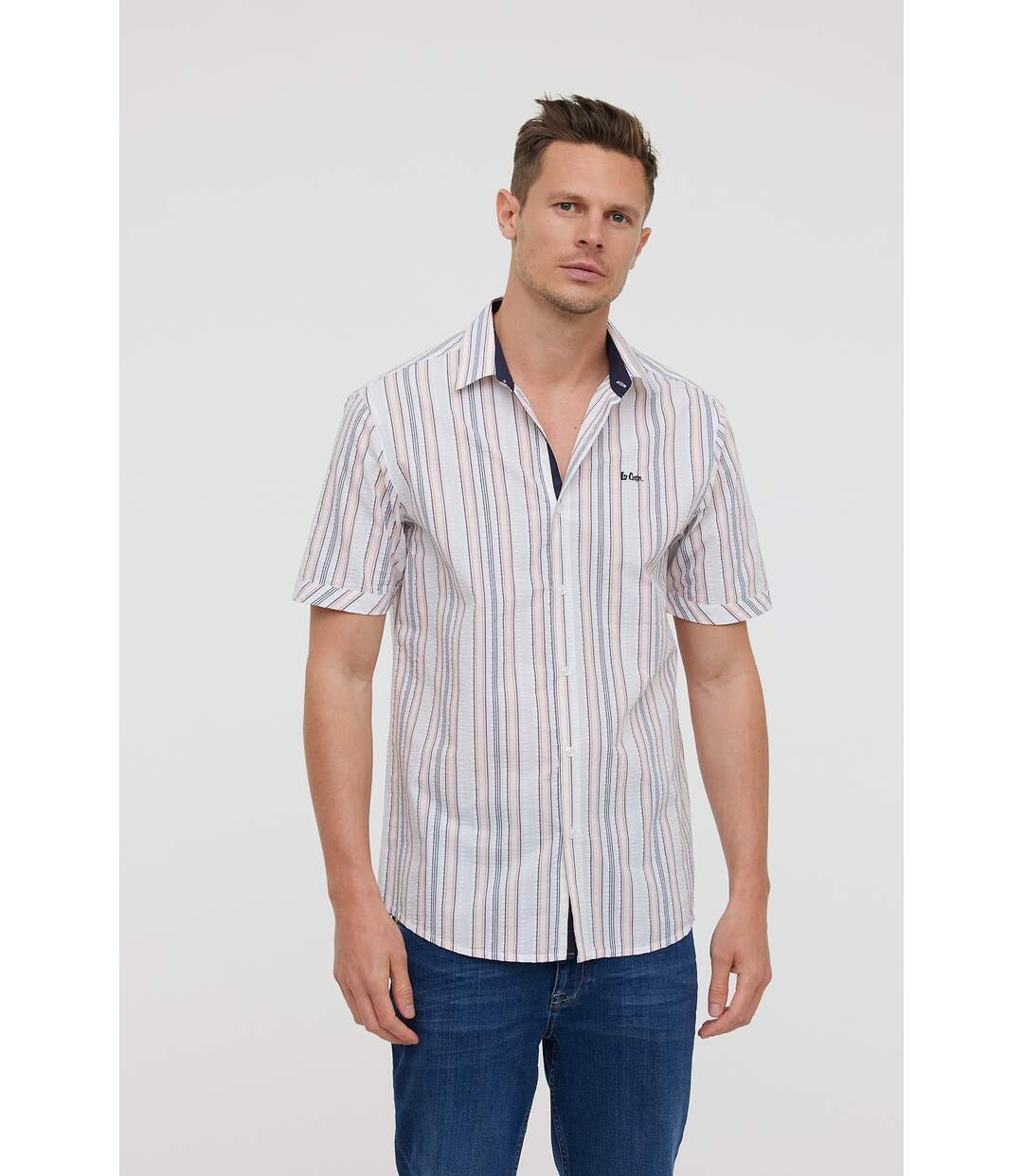 Chemise manches courtes coton regular DAYU MC