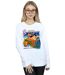 Disney - Sweat SLEEPING BEAUTY COLLAGE POSTER - Femme (Blanc) - UTBI14157-2