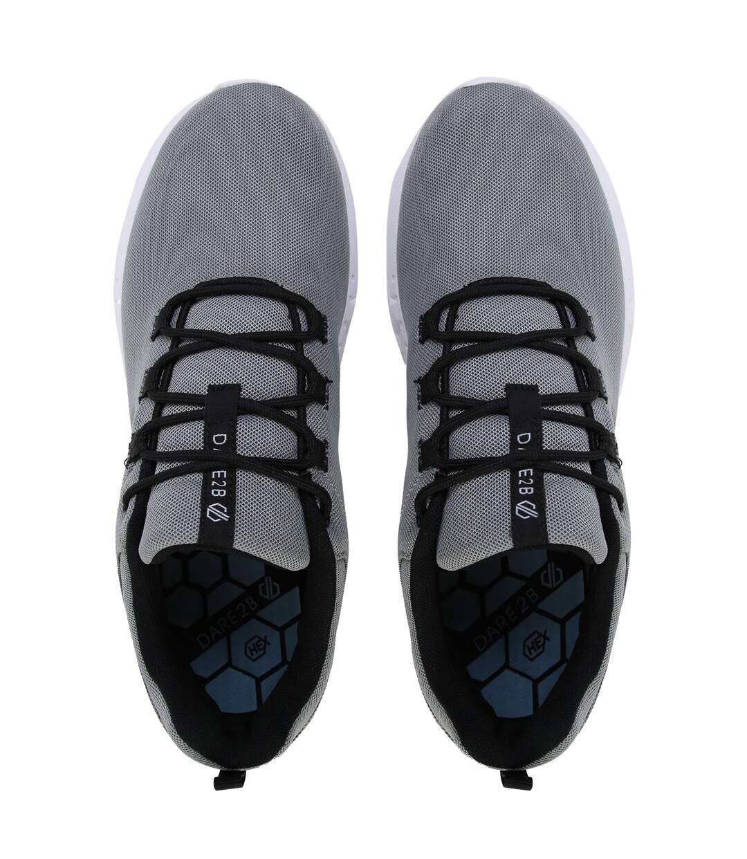 Baskets Hex Swift Homme Gris Foncé Noir Dare 2B-4