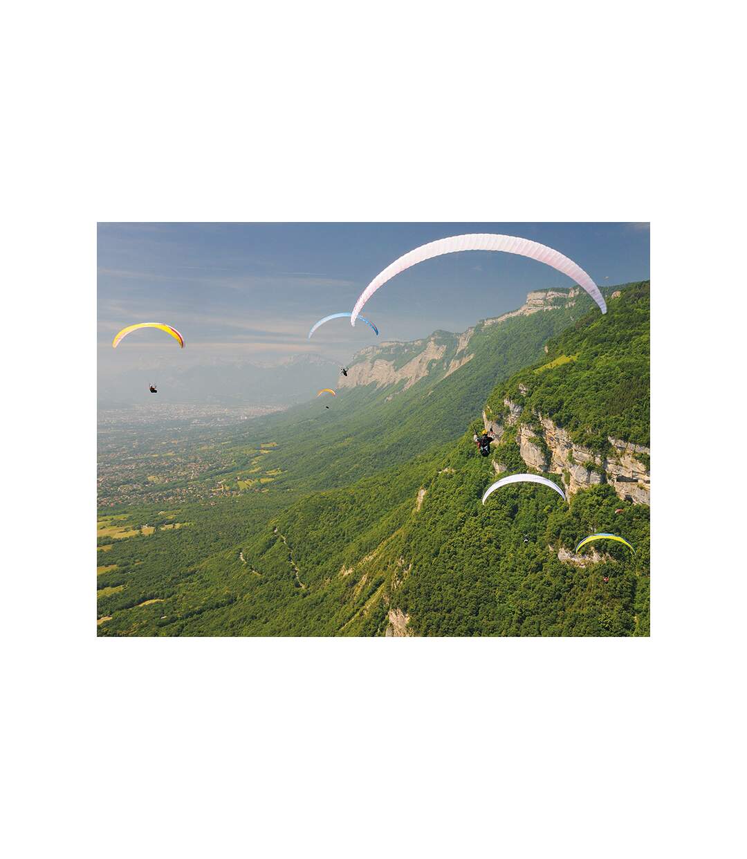 Sensations parapente : vol magique de 35 min au-dessus du lac d'Annecy - SMARTBOX - Coffret Cadeau Sport & Aventure