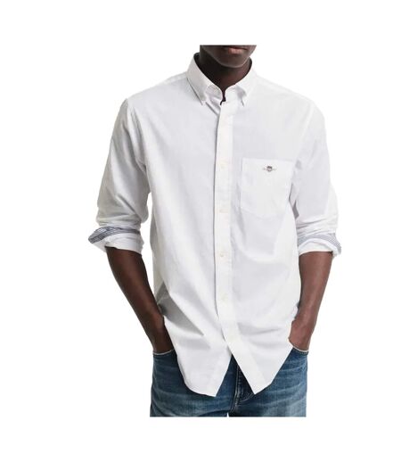 Chemise archive shield homme blanc Gant