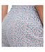 Short de Grossesse Blanc/Bleu Femme Mamalicious Ginger - L