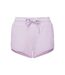 TriDri Womens/Ladies Recycled Retro Sweat Shorts (Lilac) - UTRW9213
