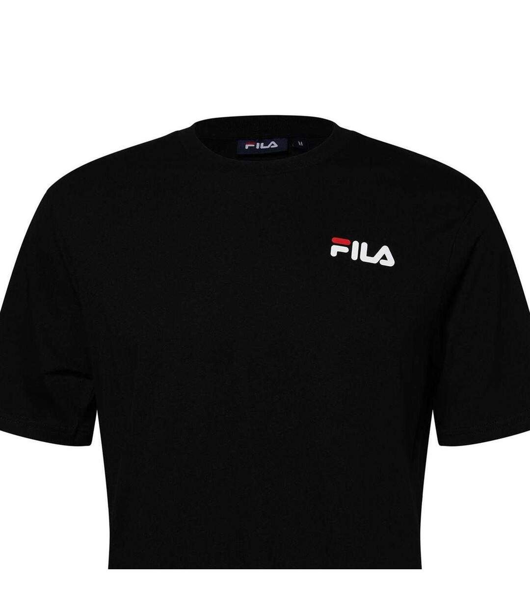 Mens Chaz Graphic Regular T-shirt Black Fila-3