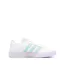 Baskets blanches/turquoises femme adidas grand court base 2.0-2