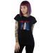 Disney Femme/Ladies Mulan Face Peep Cotton T-Shirt (Noir) - UTBI15742-2