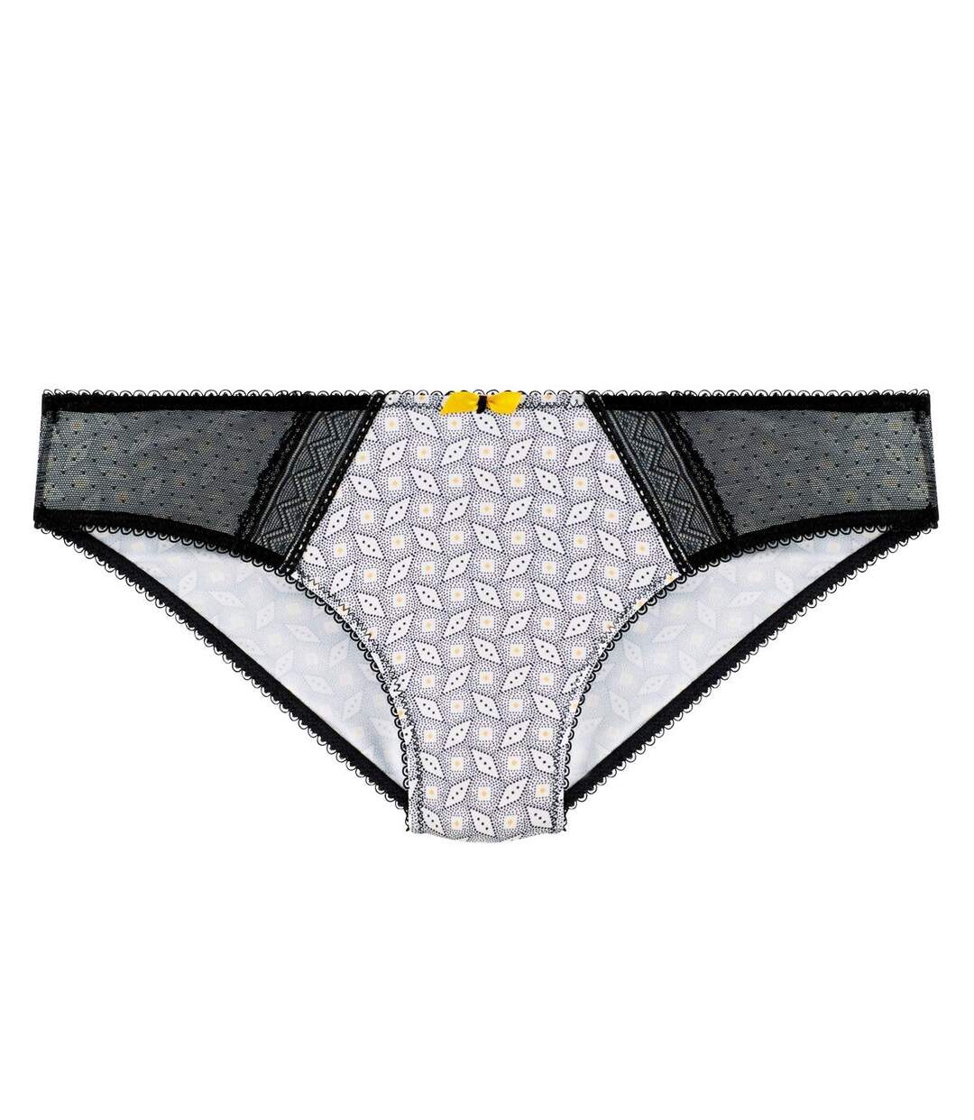 Culotte noir/jaune Kiwi-3