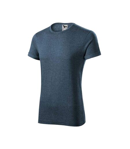 T-shirt Fusion Homme Bleu Marine Foncé Malfini
