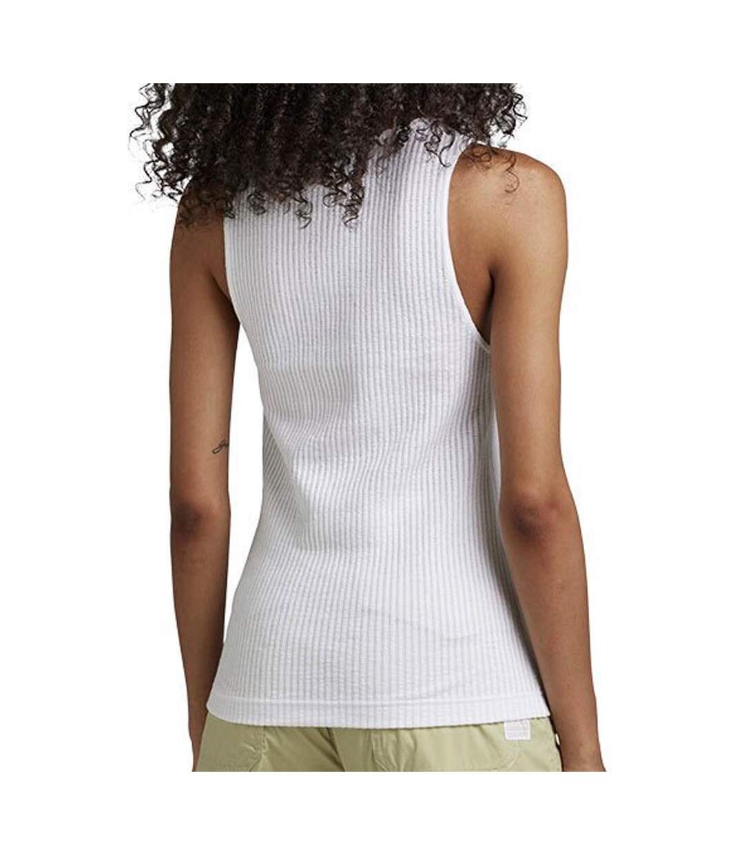 Débardeur Blanc Femme G-Star Raw D23093 - L