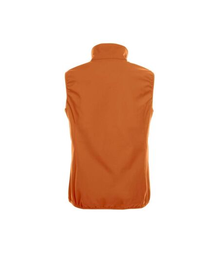Clique Womens/Ladies Plain Softshell Vest (Blood Orange) - UTUB201