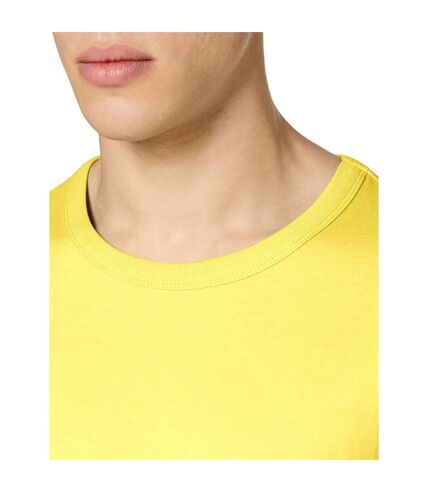 T-shirt col rond stars ben homme jaune Stedman