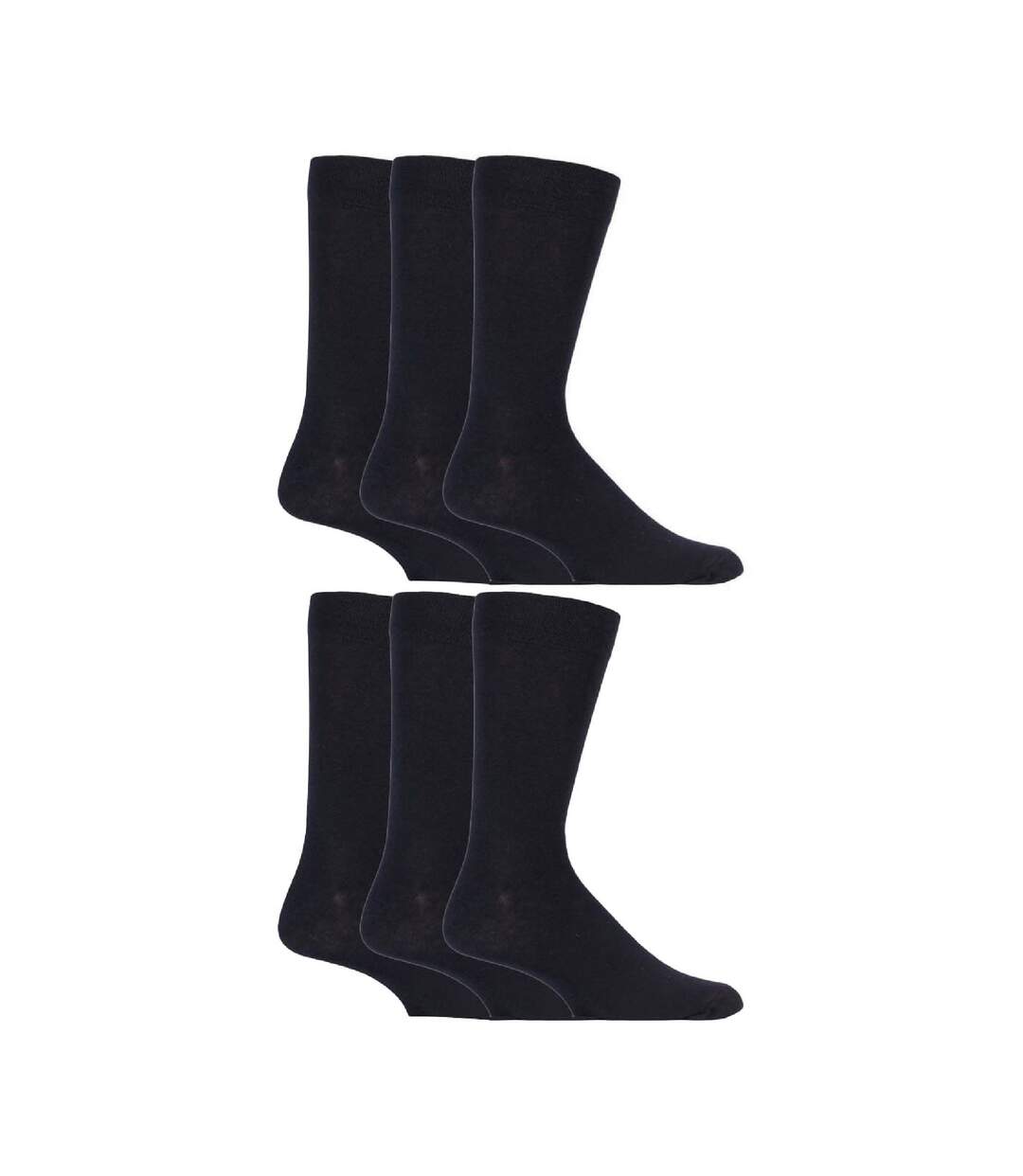 6 Pack Mens Colourful Striped Patterned Dress Cotton Socks in 7 Styles-1