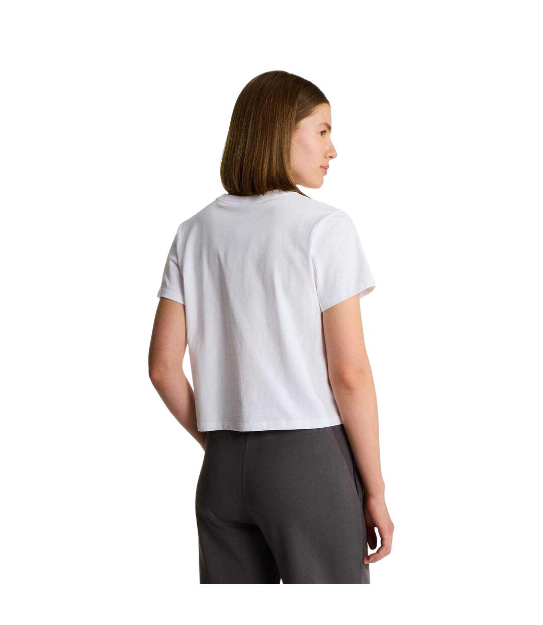 T-shirt Femme Blanc The North Face-4