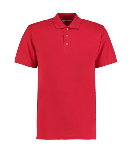 Polo À Manches Courtes Homme Rouge Kustom Kit