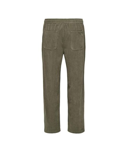 Pantalon fluide vert homme only & sons fade