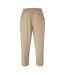 Mens Modal Plain Trousers Taupe Belier-1