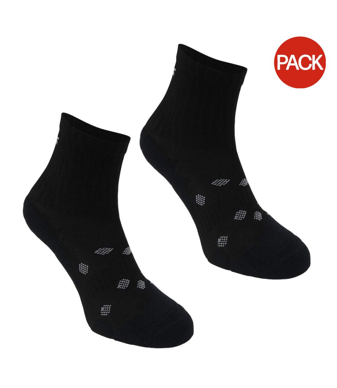 Lot De 2  Chaussettes Course À Pied Femme Noir Karrimor-1