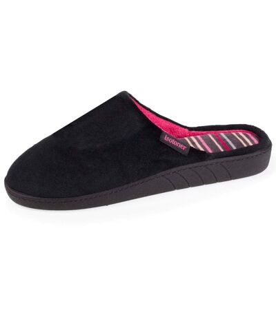 Isotoner Chaussons Mules femme très confortables, soutien voûte plantaire, intemporelles