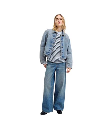 Veste En Jean Manches Longues Norma Femme Bleu Clair Délavé JJXX