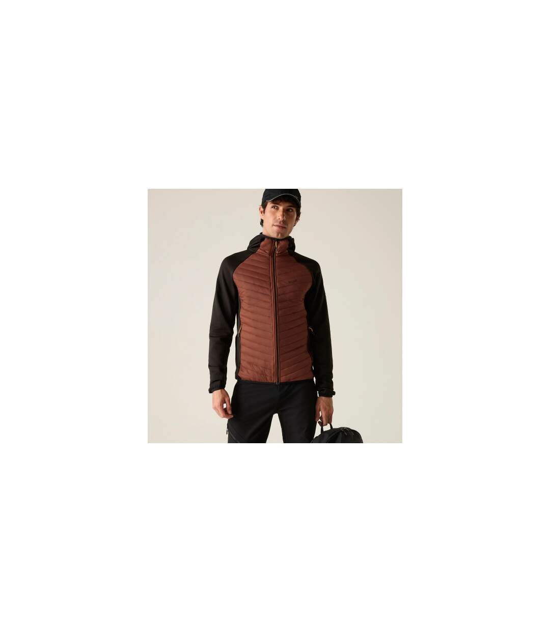 Veste Hybride Compressible Andreson Homme Orange Rouge Noir Regatta-1