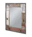 Patère Murale & Miroir Route 75cm Naturel-1