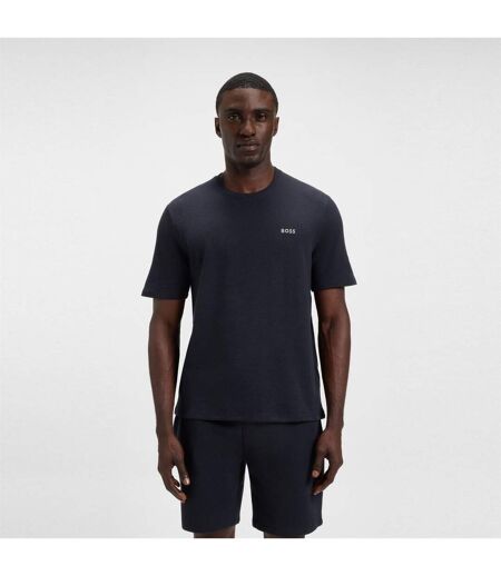 Haut De Pyjama Homme Bleu Marine Boss