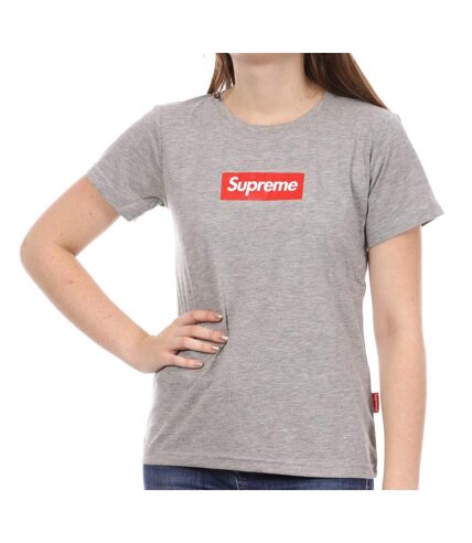 T-shirt Gris Femme Supreme Grip Mary - S