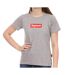 T-shirt Gris Femme Supreme Grip Mary - S