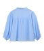 Blouse bleu femme teddy smith apoline-2