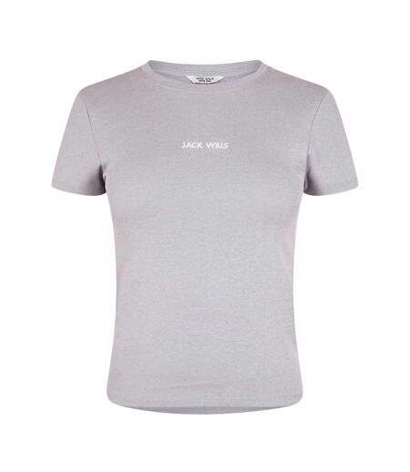 Womens/ladies Cotton T-shirt Haze Jack Wills