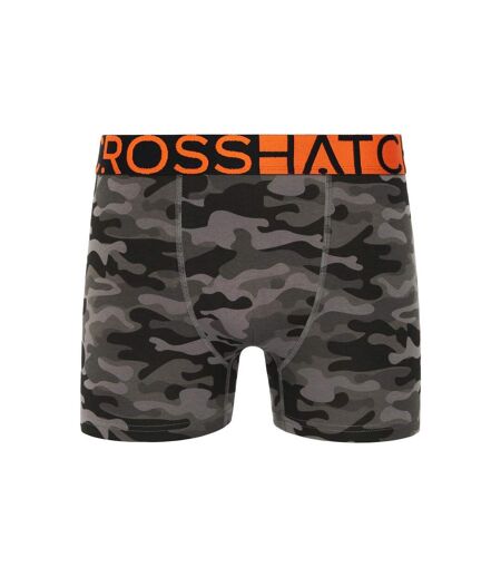 Boxers Endocamo Homme Orange Crosshatch