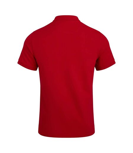 Womens/ladies Waimak Polo Shirt Flag Red Canterbury