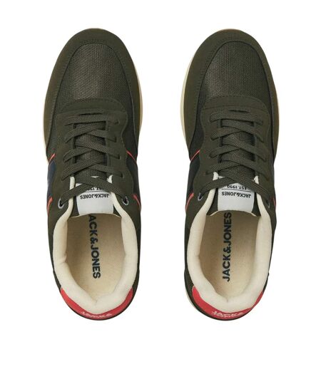 Mens Spirit Runner Trainers Olive Night Jack And Jones