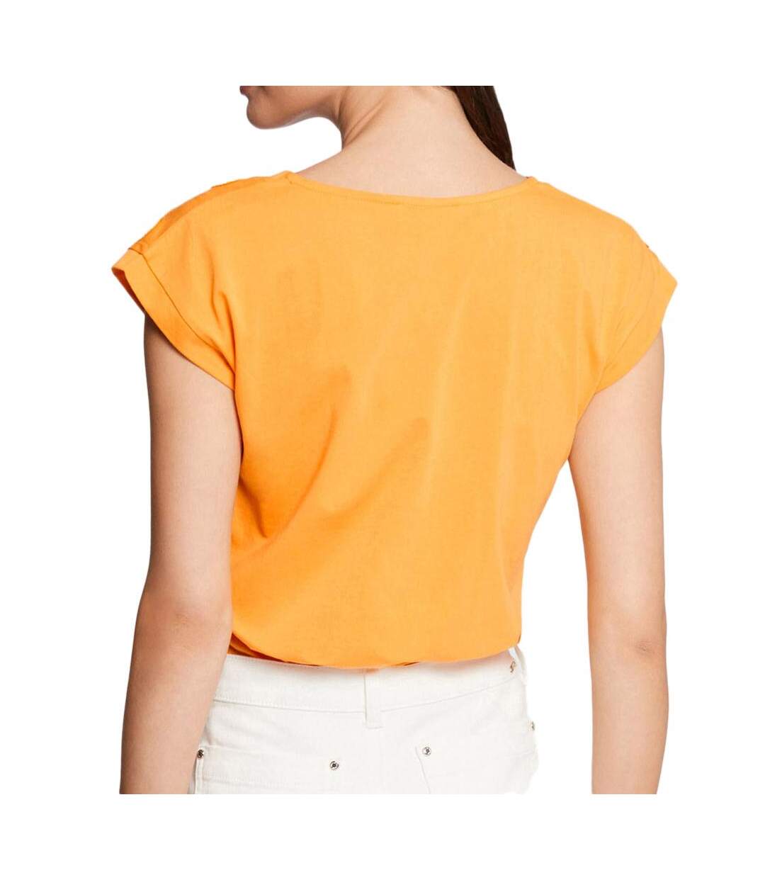 T-shirt Orange Femme Morgan Deci - M