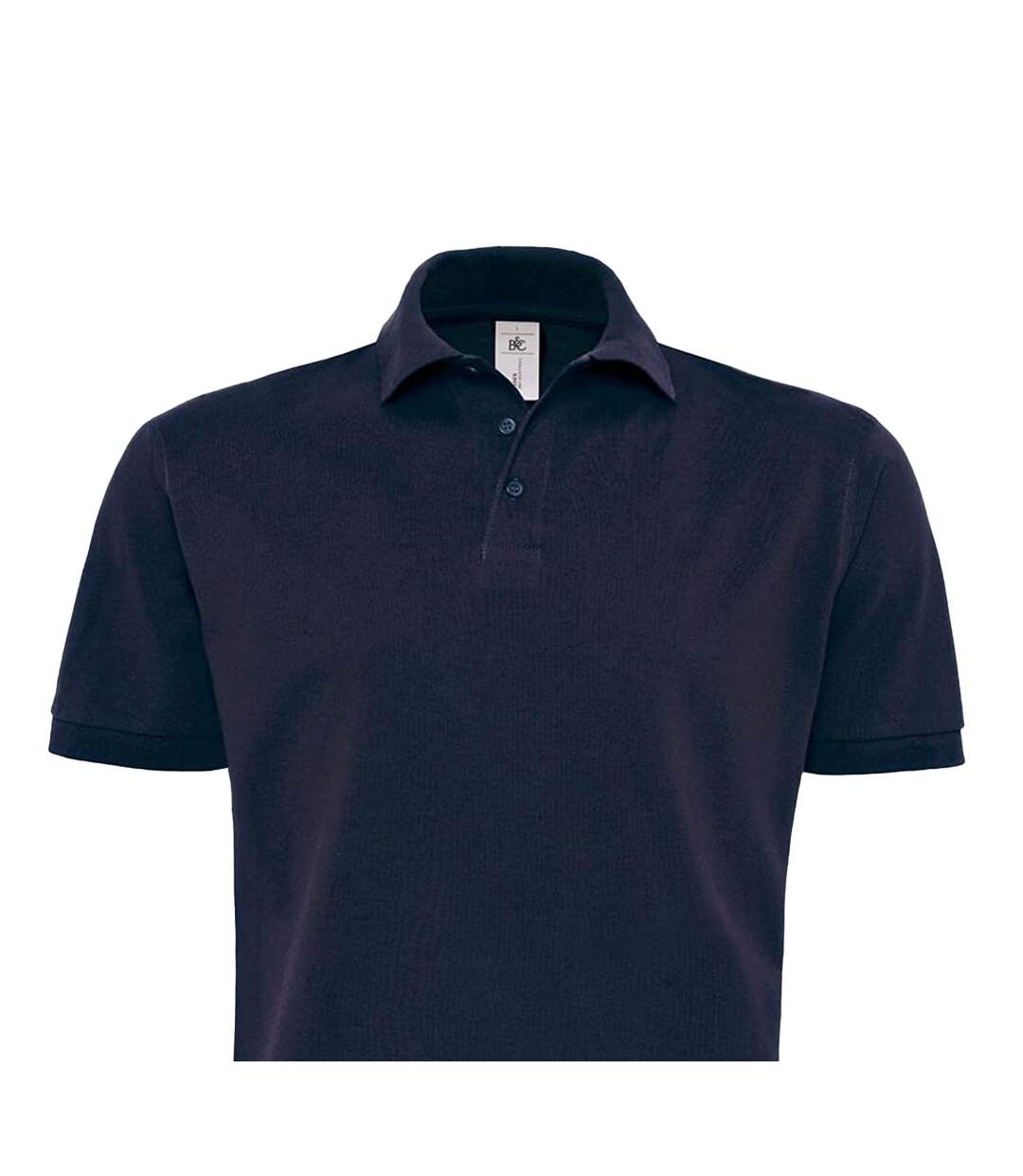 Polo heavymill homme bleu marine B&C-2