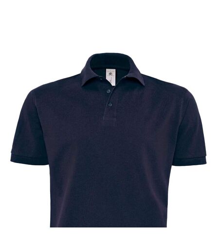 Polo heavymill homme bleu marine B&C