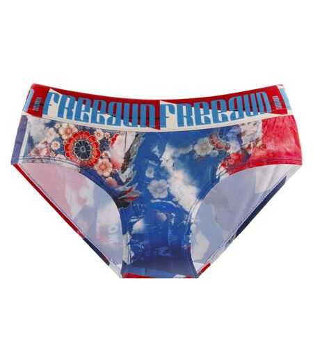 Lot de 4 culottes femme Pop Art Freegun