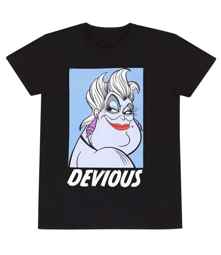 The Little Mermaid - T-shirt DEVIOUS - Adulte (Noir) - UTHE1677